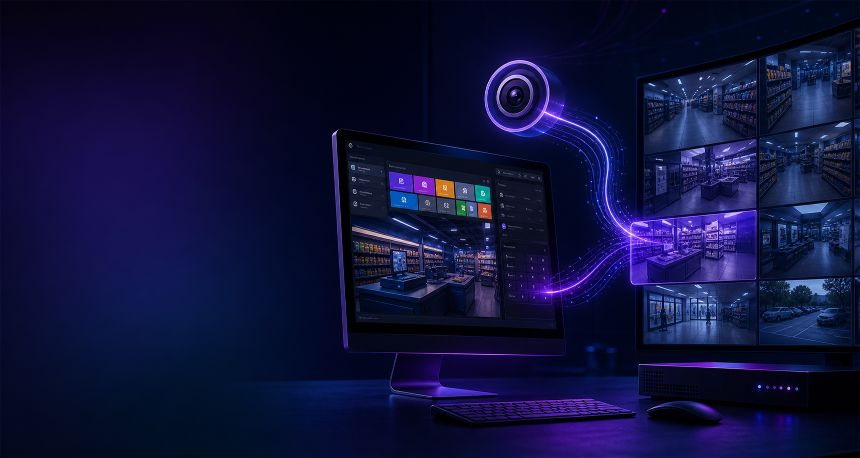 EasyVision connects a POS computer screen to an NVR